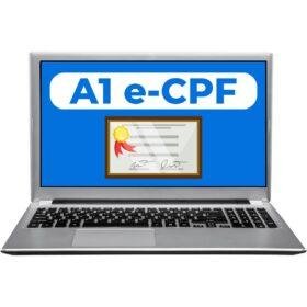 Certificado Digital A1 e-CPF 12 Meses Videoconferência
