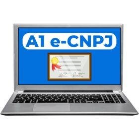 Certificado Digital A1 e-CNPJ 12 Meses Videoconferência