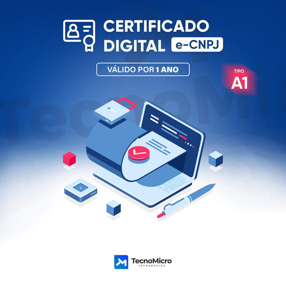 Certificado Digital A1 E-cnpj 12 Meses Videoconferência