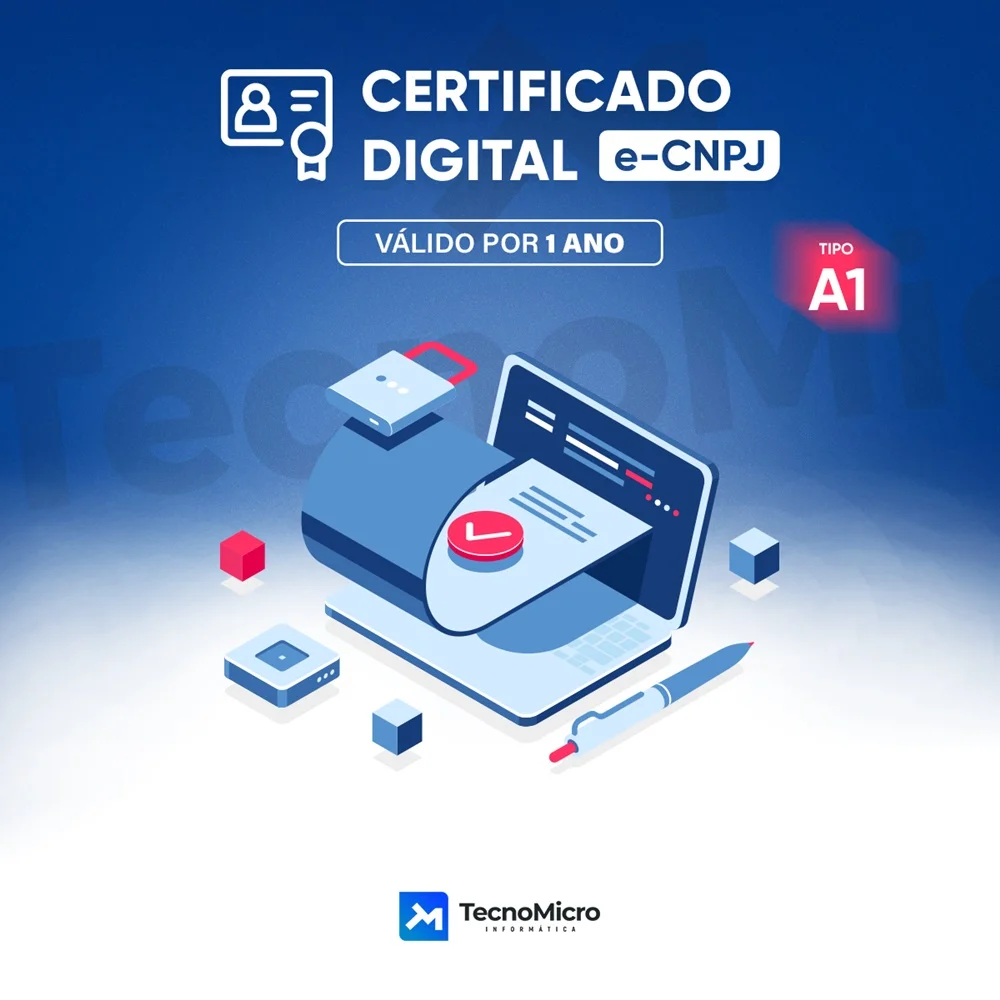 Certificado Digital A1 E-cnpj 12 Meses Videoconferência