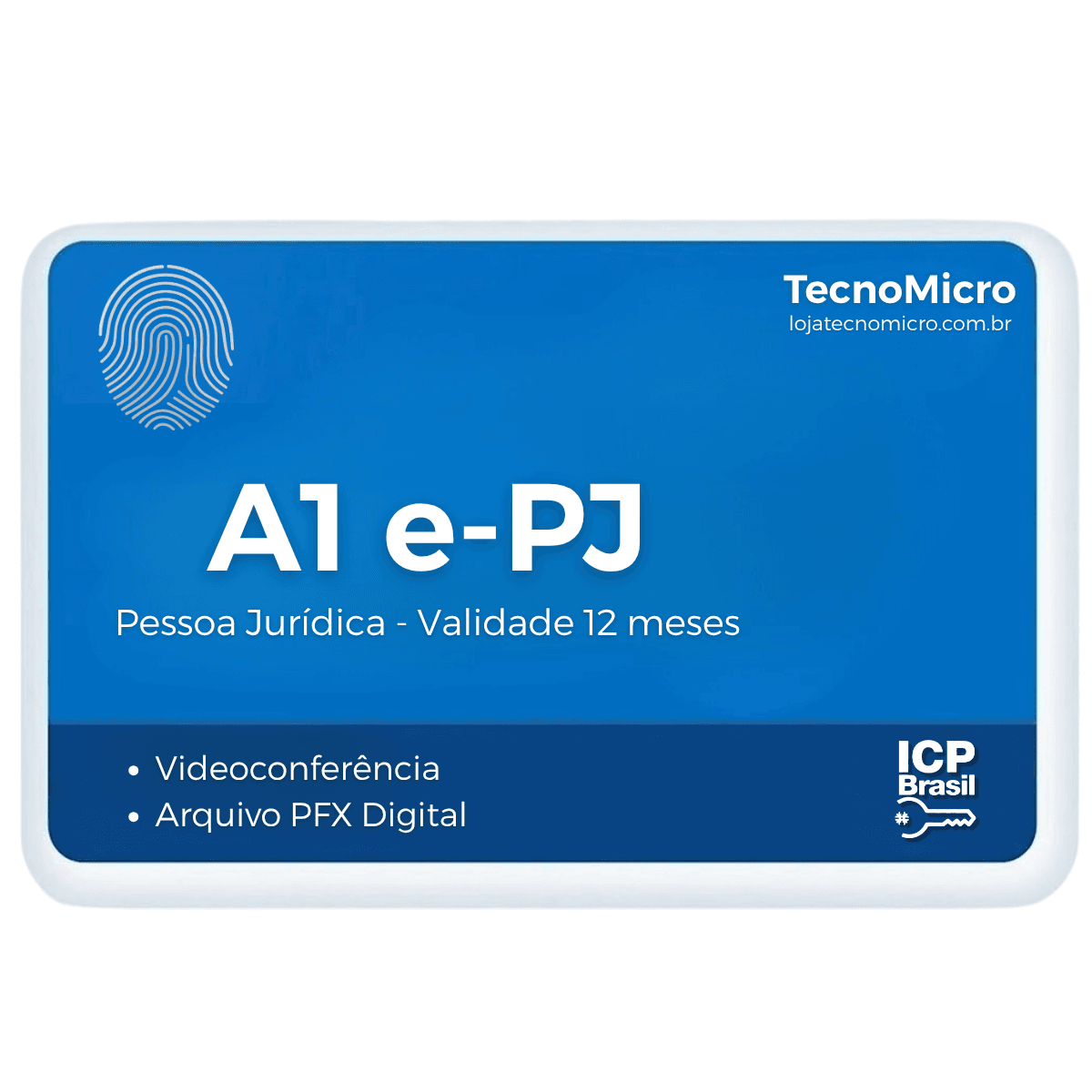 Certificado Digital A1 e-PJ Empresa Inapta 1 Certificado Digital A1 e-PJ Empresa Inapta