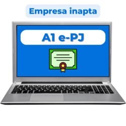 Certificado Digital E-pj A1 Empresa Inapta