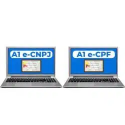 Combo Certificado A1 E-cpf + A1 E-cnpj