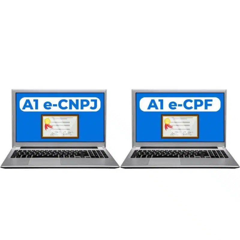 Combo Certificado A1 E-cpf + A1 E-cnpj