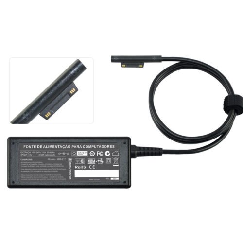 Carregador Notebook Microsoft Surface 12v 2.58a 817