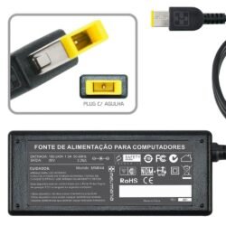 Carregador Lenovo Rentagular 20v 3.25a Mais Mania 844