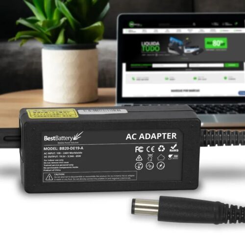 Carregador Notebook Dell 19.5V 4.62A 90W PA10